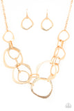 Salvage Yard - Gold - Paparazzi Accessories