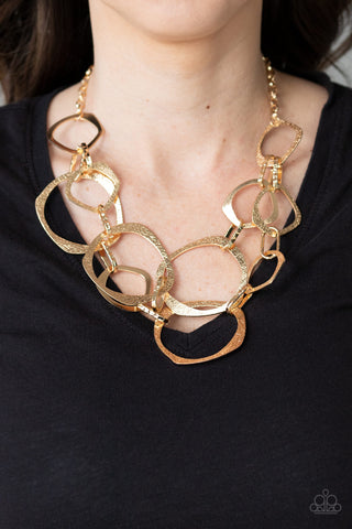 Salvage Yard - Gold - Paparazzi Accessories