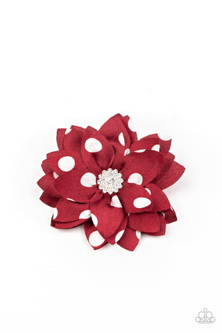 Silk Gardens - Red - Paparazzi Accessories