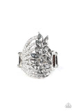 Clear-Cut Cascade - Silver - Paparazzi Accessories