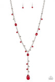 Afterglow Party - Red - Paparazzi Accessories