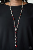 Afterglow Party - Red - Paparazzi Accessories