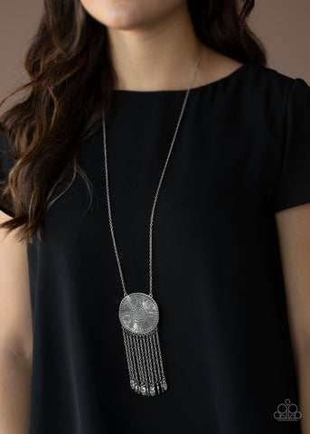 Natures Melody - Silver - Paparazzi Accessories
