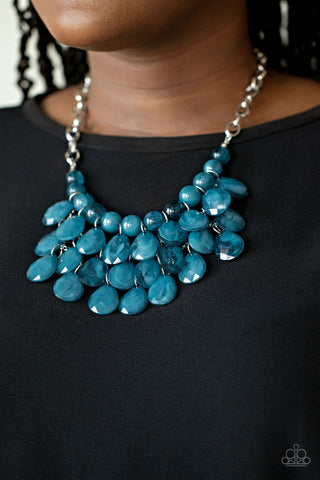 Sorry To Burst Your Bubble - Blue - Paparazzi Accessories