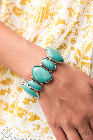 Feel At HOMESTEAD - Blue - Paparazzi Accessories