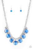 Gossip Glam - Blue - Paparazzi Accessories