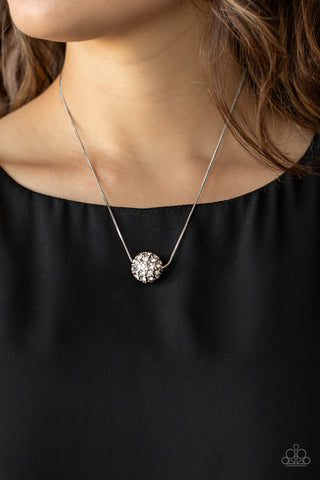 Come Out of Your BOMBSHELL - White - Paparazzi Accessories