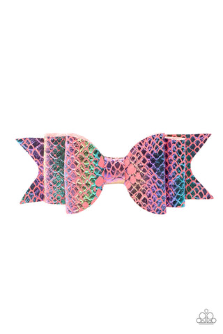 BOW Your Mind - Pink - Paparazzi Accessories