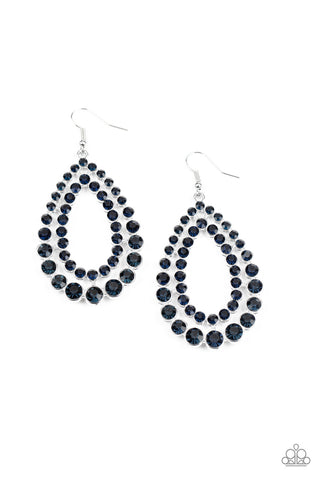 Glacial Glaze - Blue - Paparazzi Accessories