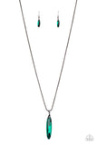 Meteor Shower - Green - Paparazzi Accessories