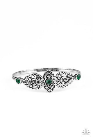 Flourishing Fashion - Green - Paparazzi Accessories