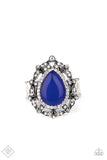 Iridescently Icy - Blue - Paparazzi Accessories
