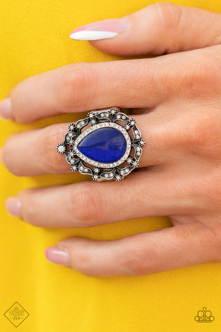 Iridescently Icy - Blue - Paparazzi Accessories