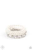 Flawlessly Flattering - White - Paparazzi Accessories