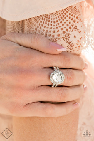 Unstoppable Sparkle - White - Paparazzi Accessories
