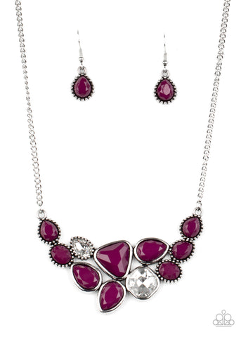 Breathtaking Brilliance - Purple - Paparazzi Accessories