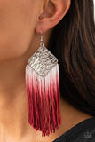 DIP The Scales - Red - Paparazzi Accessories