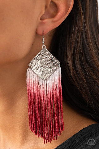 DIP The Scales - Red - Paparazzi Accessories