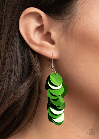 Now You SEQUIN It - Green - Paparazzi Accessories