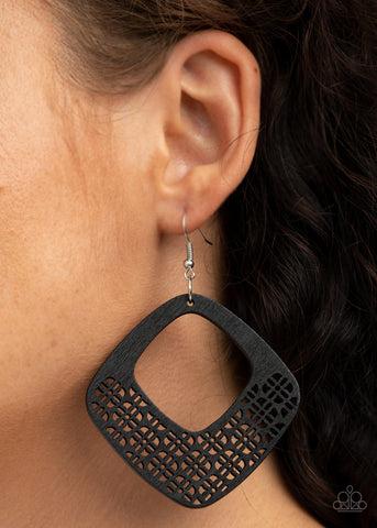 WOOD You Rather - Black - Paparazzi Accessories
