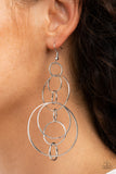 Running Circles Around You - Silver - Paparazzi Accessories