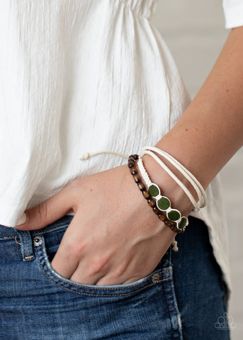 Dream Beach House - Green - Paparazzi Accessories