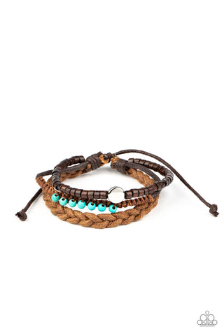 Beach Adventure - Blue - Paparazzi Accessories