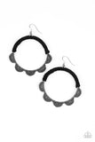 Tambourine Trend - Black - Paparazzi Accessories