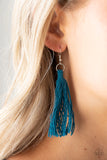 Between You and MACRAME - Blue - Paparazzi Accessories