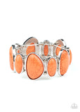 Feel At HOMESTEAD - Orange - Paparazzi Accessories