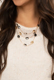 Downtown Reflections - Gold - Paparazzi Accessories