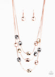 Downtown Reflections - Copper - Paparazzi Accessories