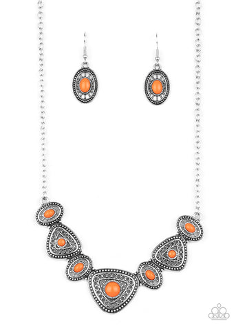 Totally TERRA-torial - Orange - Paparazzi Accessories