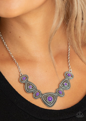 Totally TERRA-torial - Purple - Paparazzi Accessories