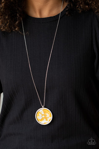 Its POP Secret! - Yellow - Paparazzi Accessories