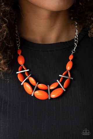Law of the Jungle - Orange - Paparazzi Accessories