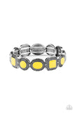 Vividly Vintage - Yellow - Paparazzi Accessories