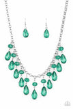 Crystal Enchantment - Green - Paparazzi Accessories