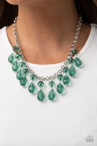 Crystal Enchantment - Green - Paparazzi Accessories