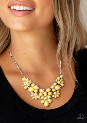 Bohemian Banquet - Yellow - Paparazzi Accessories