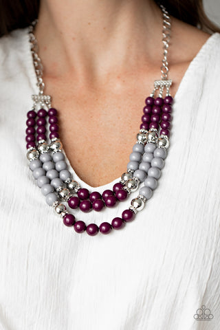 BEAD Your Own Drum - Purple - Paparazzi Accessories