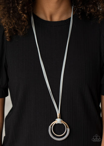 Elliptical Essence - Silver - Paparazzi Accessories