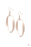 OVAL My Head - Rose Gold - Paparazzi Accessories