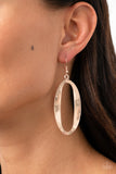 OVAL My Head - Rose Gold - Paparazzi Accessories
