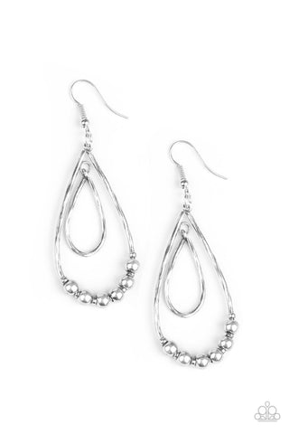 Artisanal Applique - Silver - Paparazzi Accessories