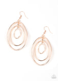 Retro Ruins - Rose Gold - Paparazzi Accessories