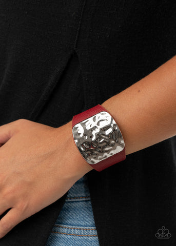 Brighten Up - Red - Paparazzi Accessories