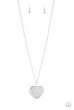 Have To Learn The HEART Way - White - Paparazzi Accessories