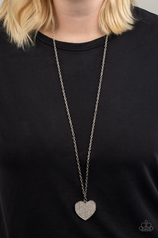 Have To Learn The HEART Way - White - Paparazzi Accessories