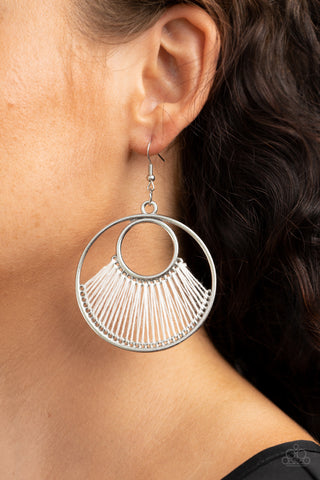 Really High-Strung - White - Paparazzi Accessories